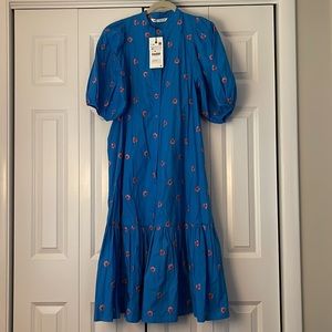 Zara Blue Maxi Dress